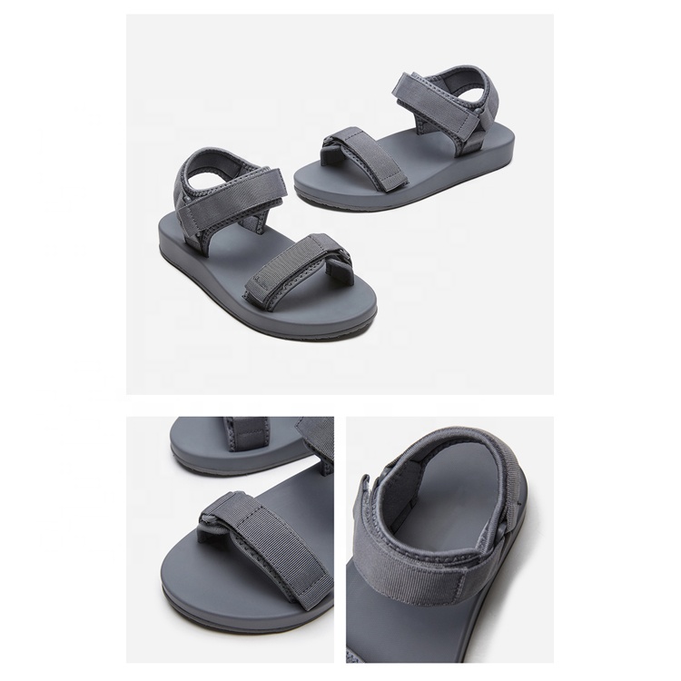 Top Grade Factory High Quality Cheap Casual Shoes China Accept Custom Logo Summer EVA Customized Flat Sandals Boys Beach Sandals