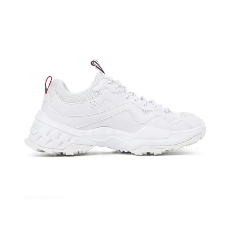 China Fashion Style Lace-up White Anti Slip Platform Sneaker Unisex Outdoor Casual Shoes
